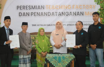 SMK Al Falah Salatiga Sukses Resmikan TEFA dan Penandatanganan MoU